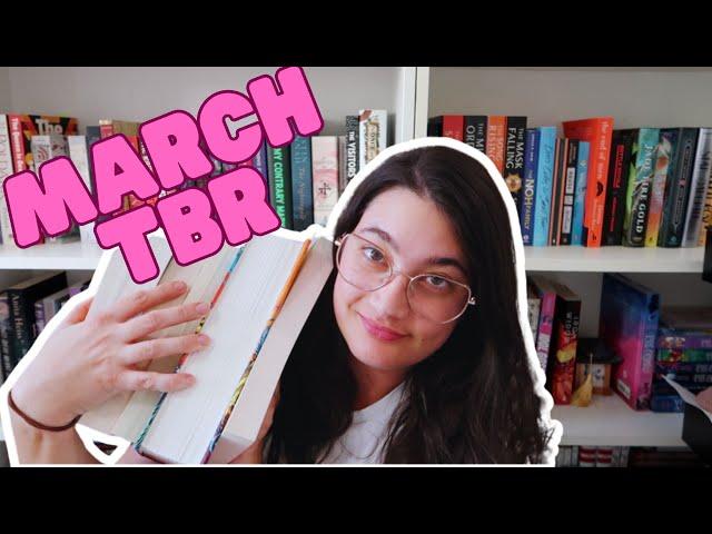 MARCH TBR [feat. bookemon and roll of reads] 