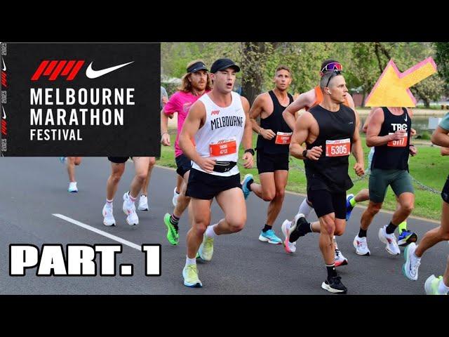 MELBOURNE MARATHON RACEDAY VLOG - Part 1