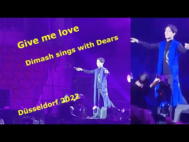 Махаббат бер маған (Give me love) - Dimash in Düsseldorf, Germany, April, 9th 2022 [SUBS]