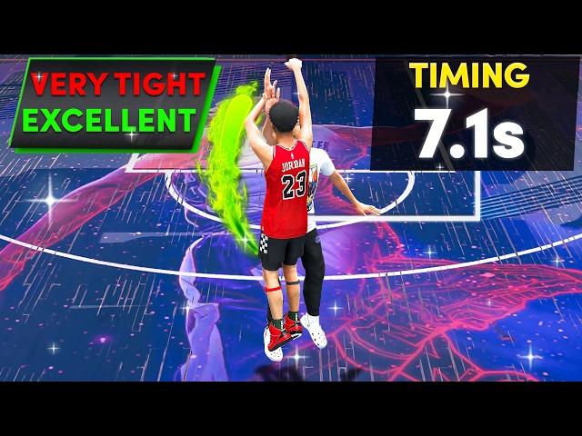 I Used the SLOWEST JUMPSHOT in NBA 2K25! BEST JUMPSHOT in NBA 2K25