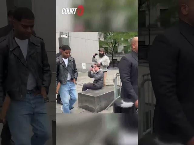 #KidCudi departs the courthouse at Sean #Diddy Combs’ sex trafficking trial