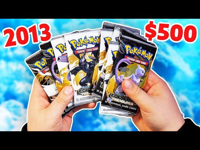 Opening 10x Legendary Treasures Pokemon Packs ($500)