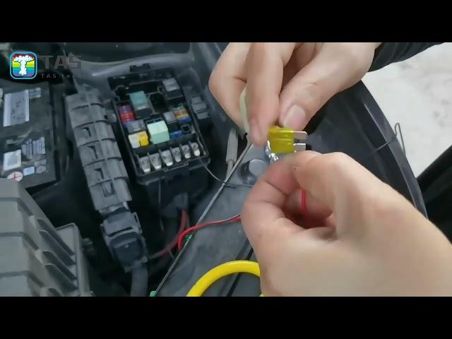 How to install Start-Scan Car LED Hood Light