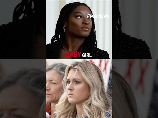 Riley Gaines announces pregnancy, sends message to Simone Biles #shorts #foxnews #news #usa #fox