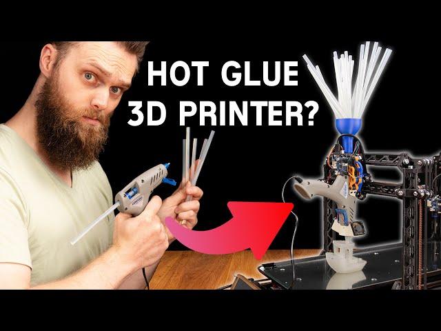 I Made a HOT GLUE 3D Printer!