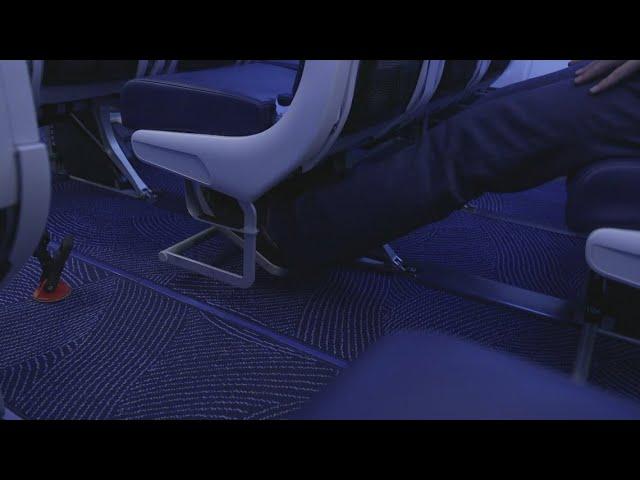 Video of newly designed Southwest Airlines planes with assigned seating