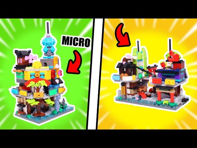 I Built EVERY Micro NINJAGO CITY set!