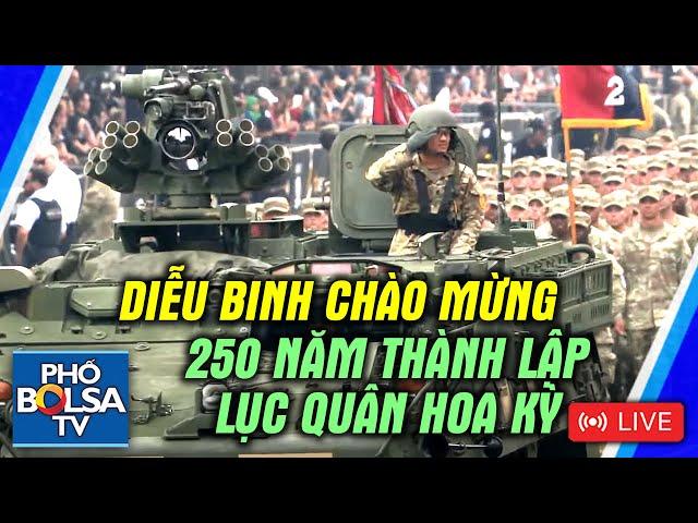Thủ đô Washington D.C.: Diễu binh chào mừng 250 thành lập Lực lượng Lục Quân Hoa Kỳ