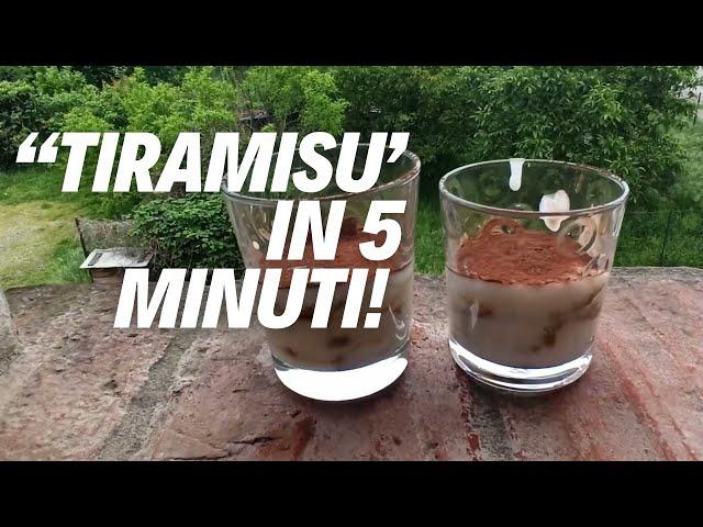 TIRAMISU' IN 5 MINUTI  DIVENTA ANCHE UN GELATO