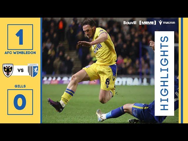 HIGHLIGHTS | AFC Wimbledon 1 Gillingham 0