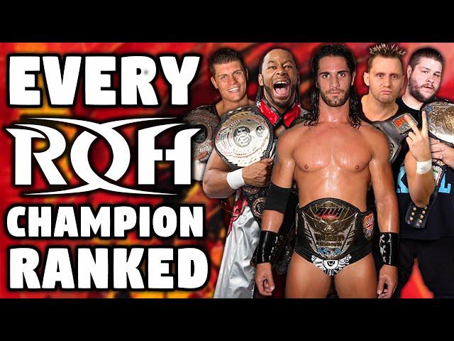 Every ROH World Champion Ranked From WORST To BEST