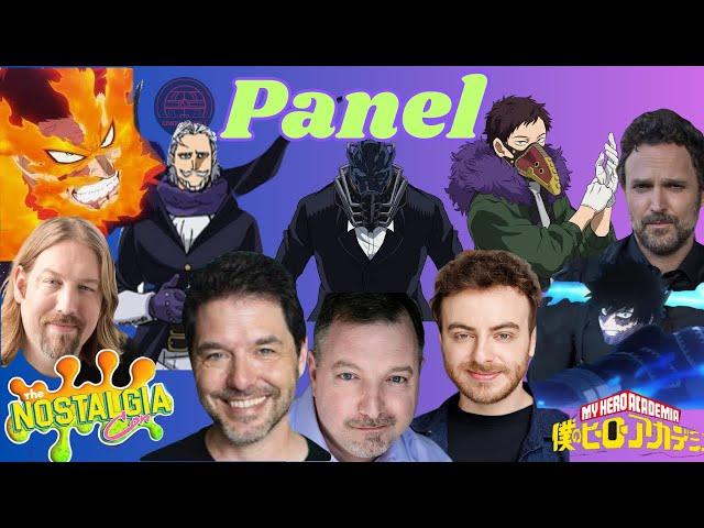 My Hero Academia Voice Actors: John Swasey, Jason Liebrecht, Patrick Seitz & More! | Nostalgia Con