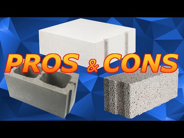 AAC Block vs LECA Block vs Hollow Concrete Block - Which One to Choose ?