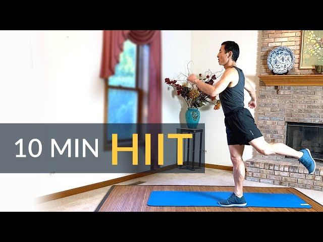 10分钟【高强度间歇训练】每周必做 10 Minute HIIT (no equipment)