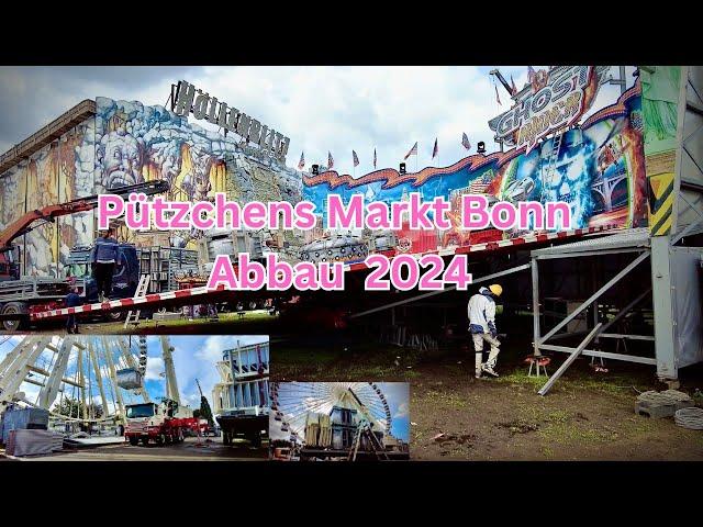 Pützchens Markt Bonn 2024 Abbau