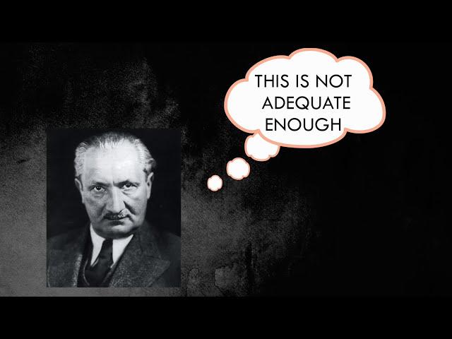 Martin Heidegger: The Question Concerning Technology Presentation