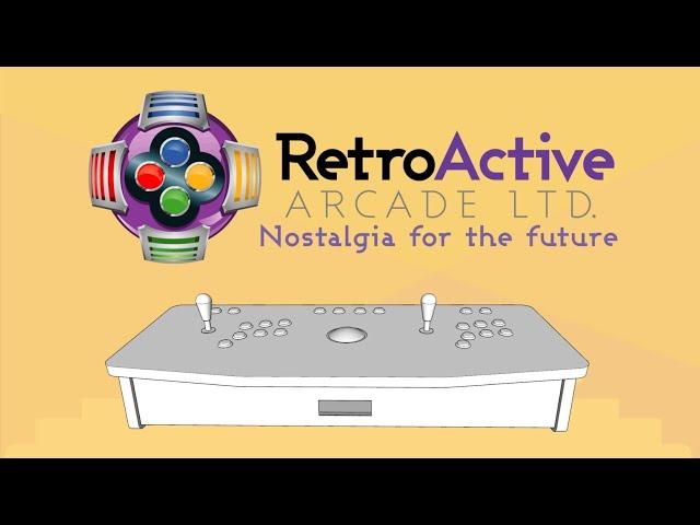 Retro Active Arcade DIY Console Kits