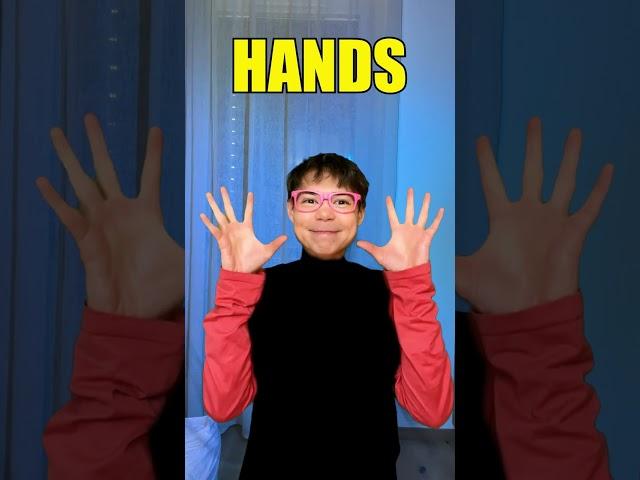 Fun Body Parts for Kids!  Can You Name Them All?  #bodyparts #learn #kids