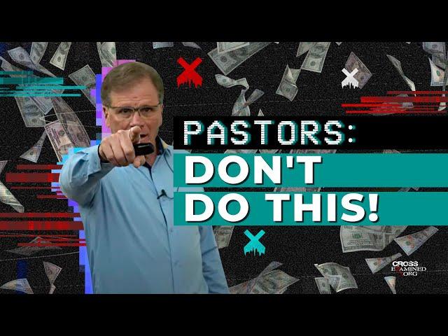 Why are pastors afraid to speak the truth?