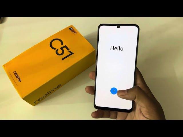 Realme c51 start kaise karen/Realme c51 setup kaise kare reset karne ke bad/new realme c51 setup