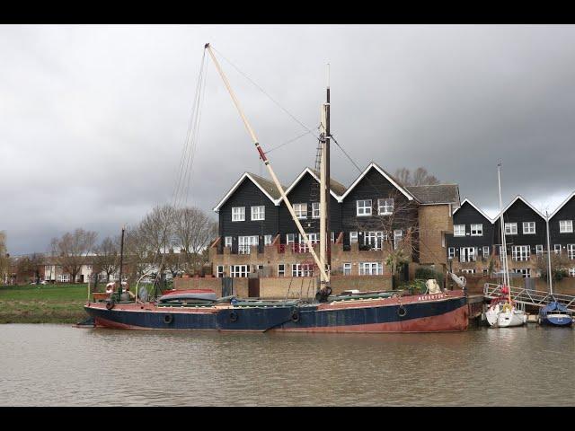 A 1924 Thames Sailing Barge and some more barn fabrications!!!       *Episode 5*