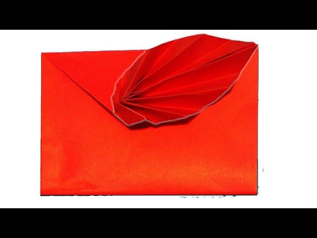 Paper envelope for letter without glue Very easy and fast to make!