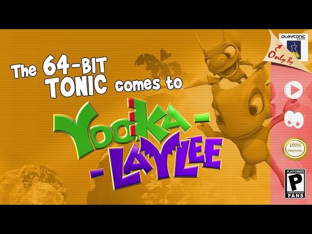 Yooka-Laylee: 64-Bit Tonic coming soon! (PC, Nintendo Switch, Xbox One and PlayStation 4)