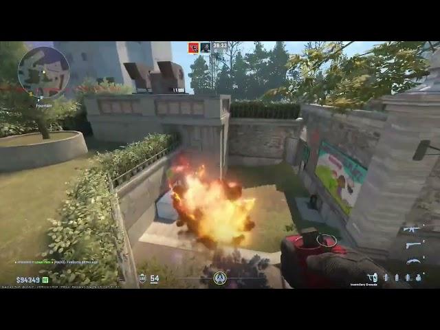 ropz CS2 Overpass Molotovs