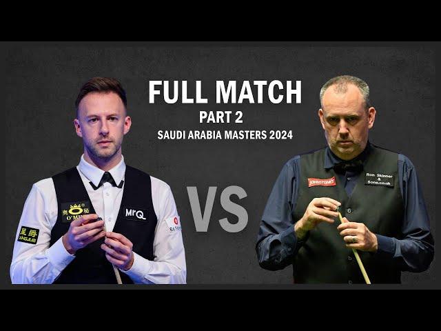 Judd Trump vs Mark Williams Final Saudi Arabia Masters 2024 Snooker Highlights