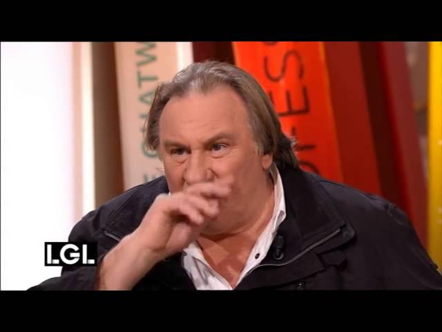 Emission spéciale Gérard Depardieu et la littérature - 26 novembre 2015 - La Grande Librairie #LGLf5