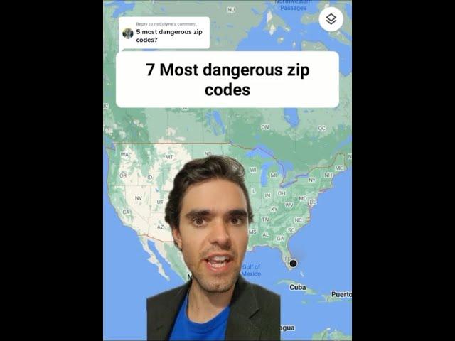 7 most dangerous zip codes