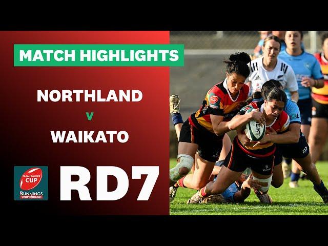 RD 7 HIGHLIGHTS: Northland v Waikato (Farah Palmer Cup 2024)