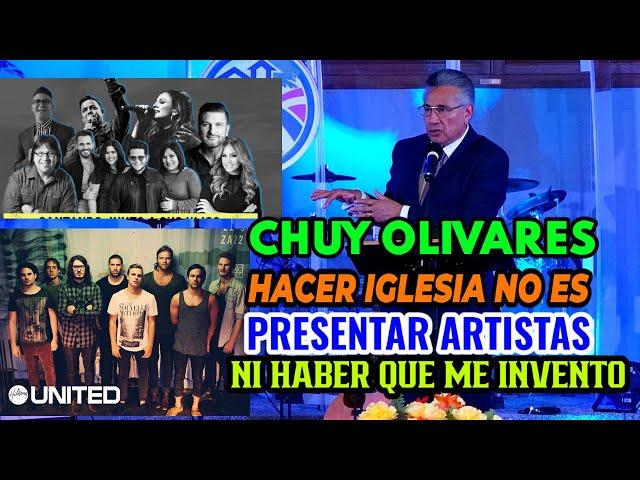 Chuy Olivares, Hacer iglesia, NO ES presentar artistas ni mucho menos hacer lo que creo