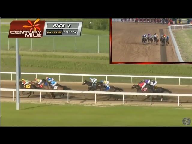 Samantha Fletcher won a 224-1 double at Century Mile race track in Canada |Yard Beat T.V.