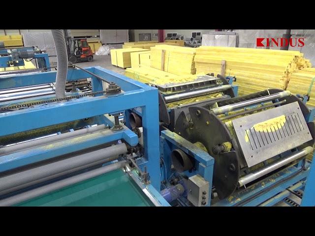 KINDUS - Mineral(Rock)-wool Sandwich Panel Production Line