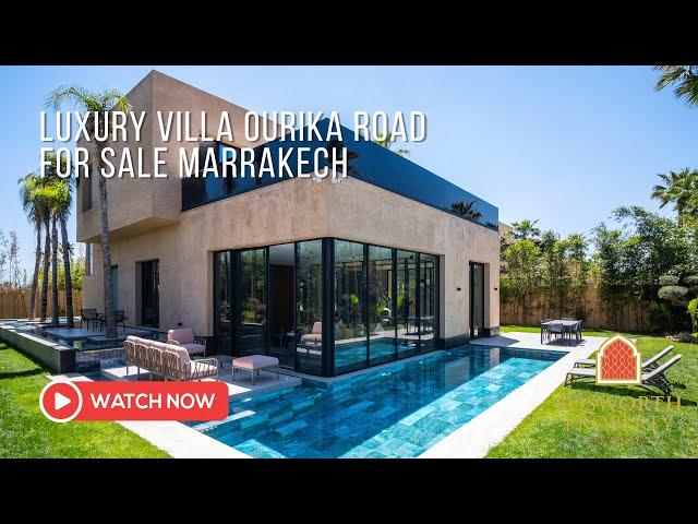 Luxury Villa Ourika Road For Sale Marrakech