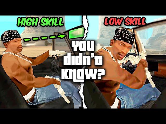 Things You Didn't Know in GTA San Andreas