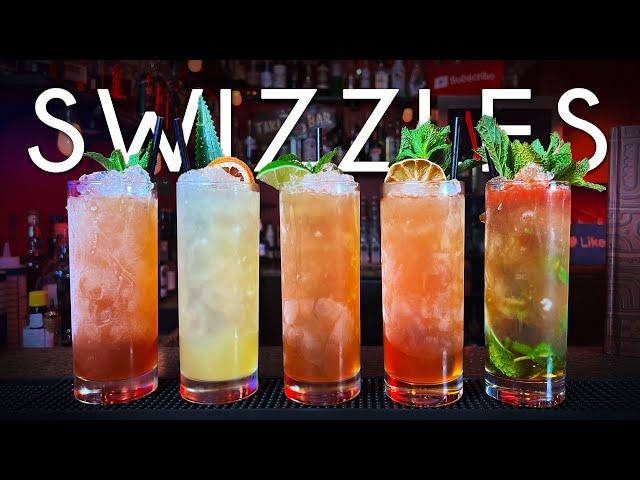 5 BEST Swizzle Cocktail Recipes