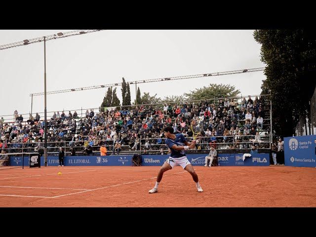 Román Burruchaga Vs Daniel Vallejo - Semifinales AAT Challenger Santa Fe 2023