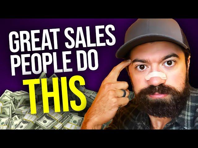 How I learned to SELL...[mindset training]