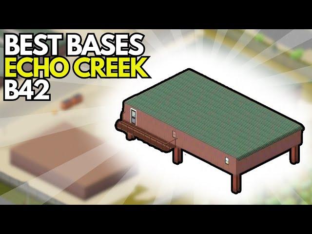 I visited the Top 5 Bases in Echo Creek Project Zomboid Build 42