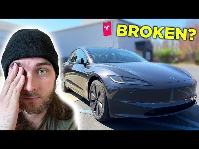 My BRAND NEW 2024 Model 3 is broken...