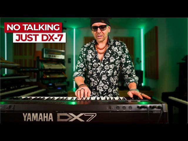 No Talking, Just DX-7: Full Track Jam With Vintage Drum Machines