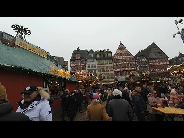 Taking a Walk over the Frankfurt Christmas Market in 2024