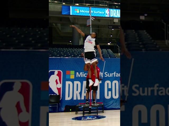 Keon Johnson Records 48.0 Inch Vertical Leap  | #Shorts