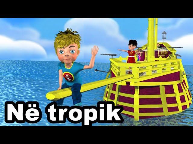 NE TROPIK - Kenge per femije - On the tropical island  - Song for children by Studio "Çamarroket"