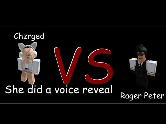 Rager Peter VS Chzrged Roblox KAT (She did a voice reveal)