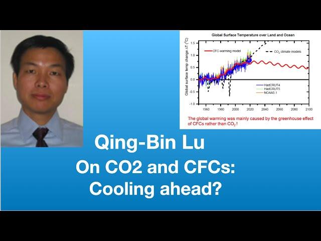 Qing-Bin Lu on CO2 and CFCs: Gradual cooling ahead? | Tom Nelson Pod #156