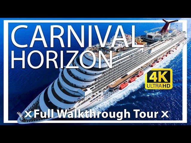 Carnival Horizon | Full Walkthrough  Ship Tour & Review | Amazing For Kids | Carnival Cruise Lines