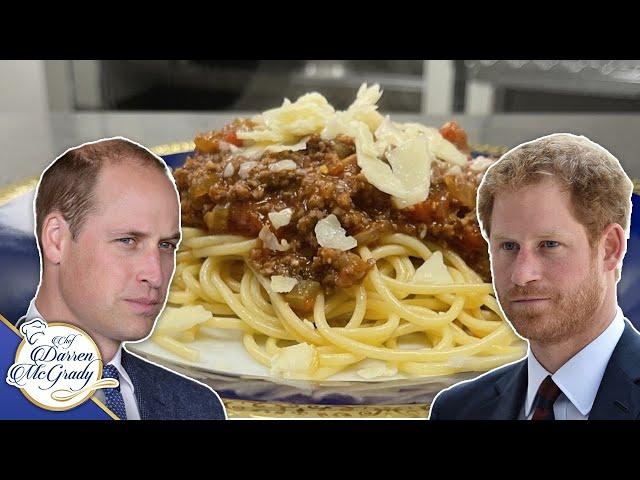 Former Royal Chef Cooks "Spaggy Bol" for Prince William and Harry